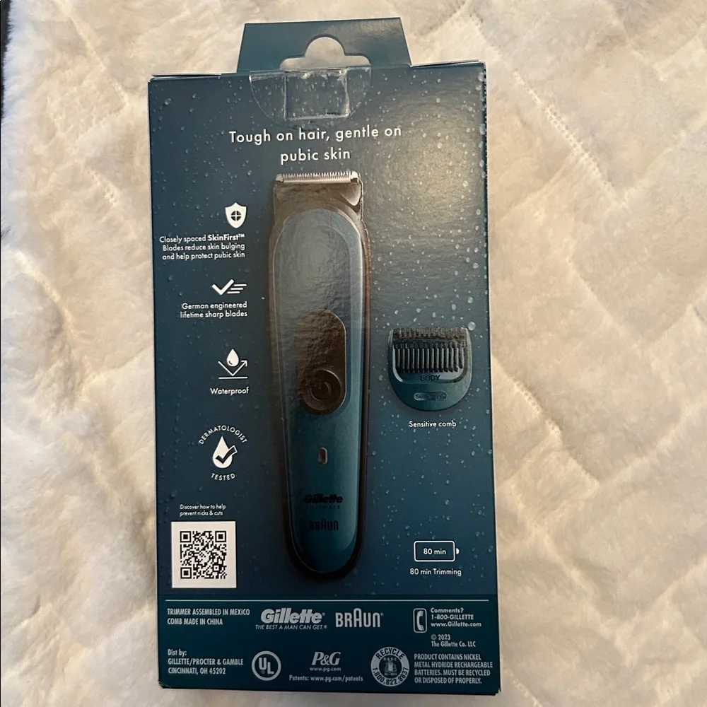 Gillette Intimate i3 Pubic Hair Trimmer